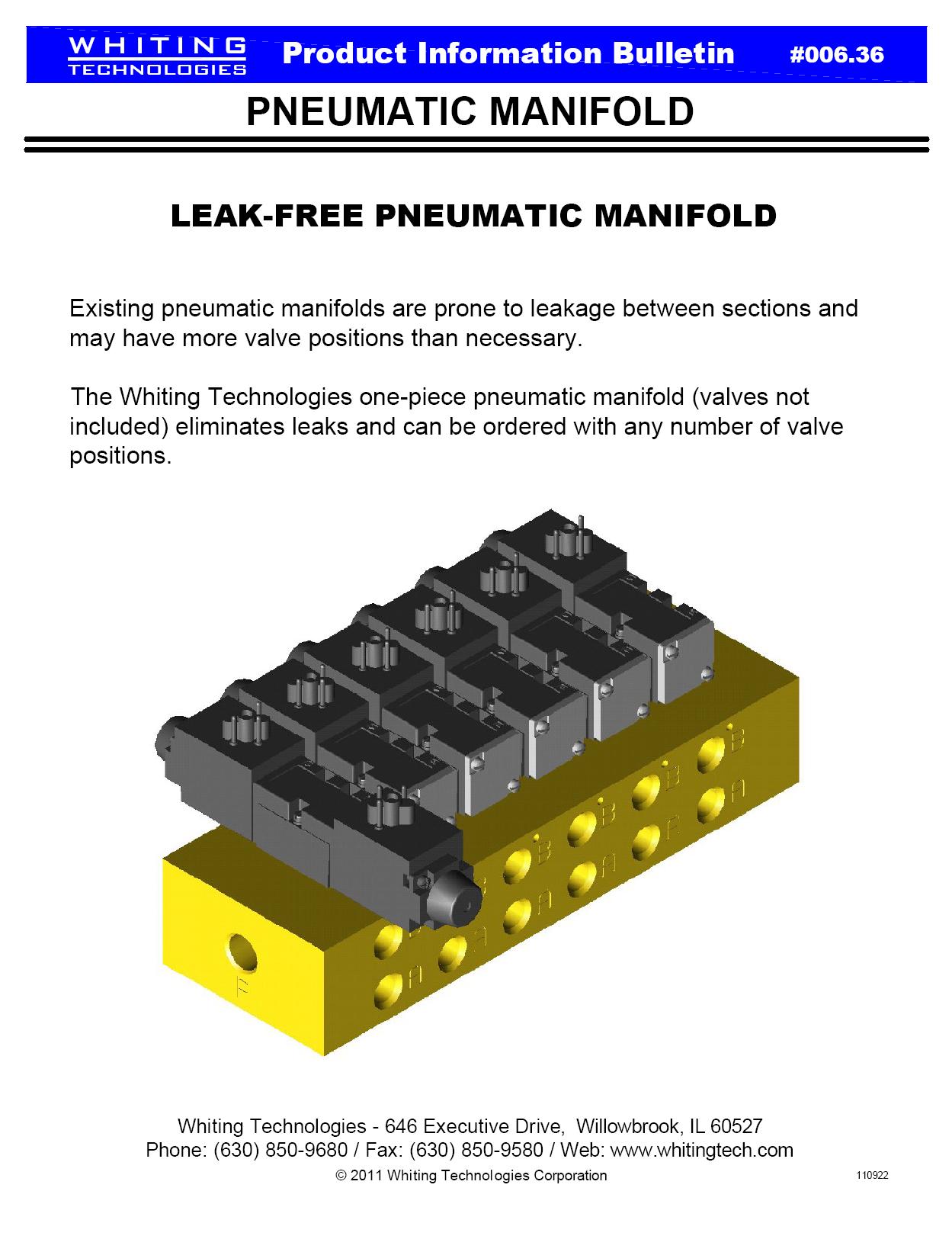 Pneumatic Manifold